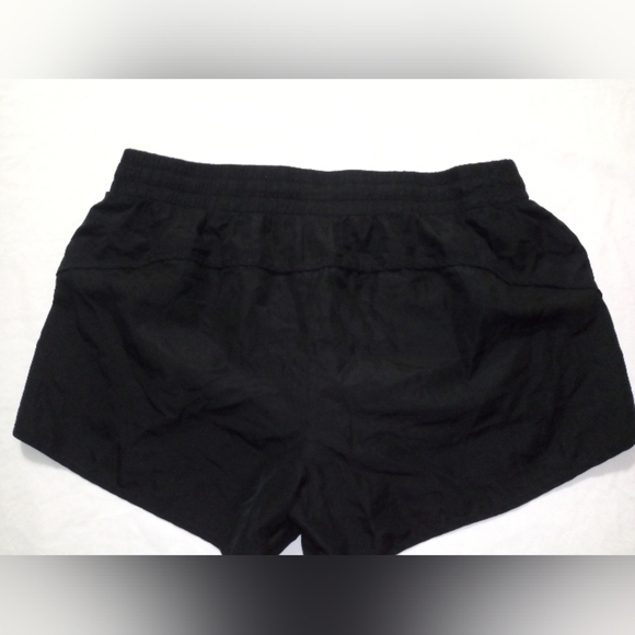athetic Pants - Black Athletic Shorts with Elastic Waistband